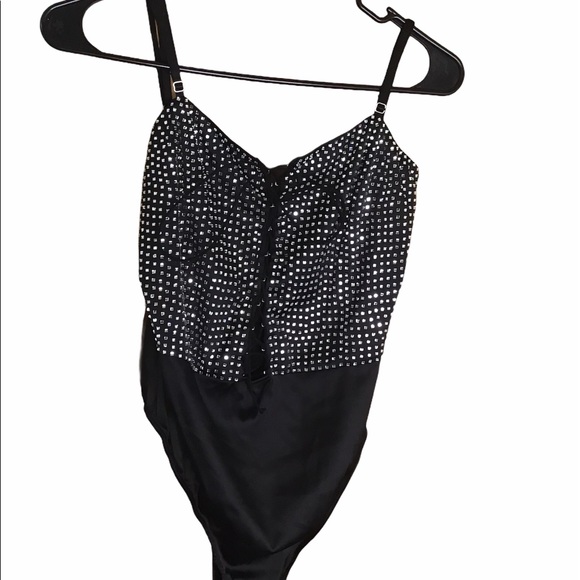 For Love And Lemons Tops - Vs For Love & Lemons Mirage Mirrored Bodysuit